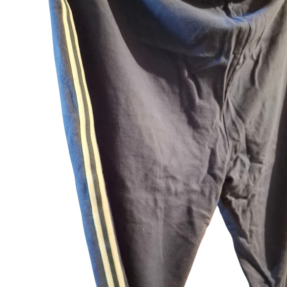 Nyl Capri Sweats 16/18w Woman Sweatpants Joggers Lounge Relaxed Wide Leg Vintage - Picture 3 of 5